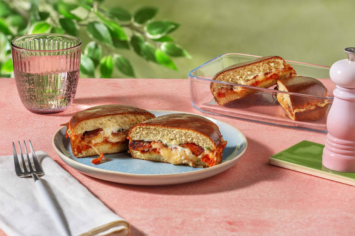 Bacon and Cheddar Brioche Grilled Cheese