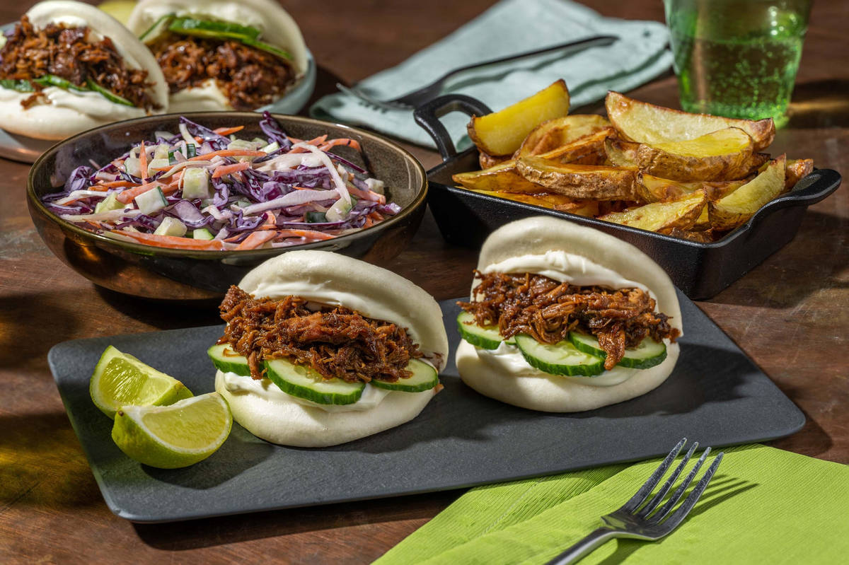 Hoisin Pulled Beef Bao Buns