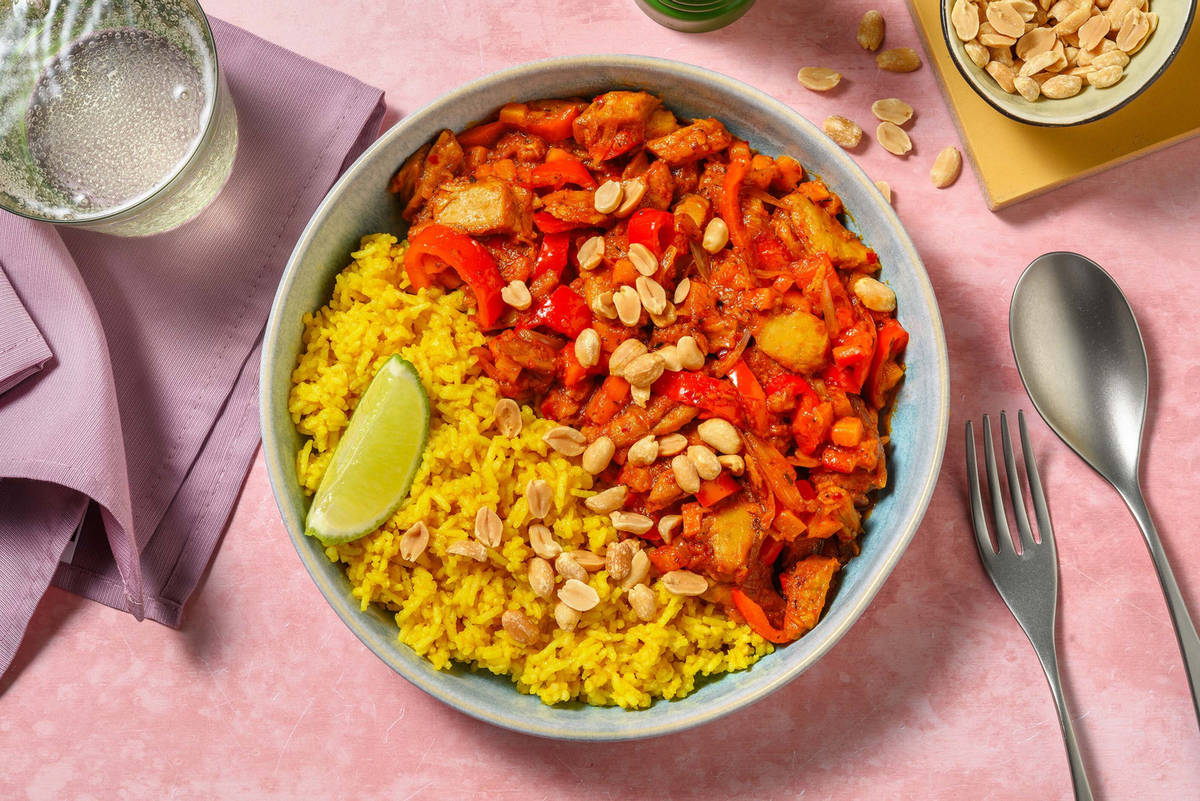 Nasi Goreng! mit Hähnchenstreifen