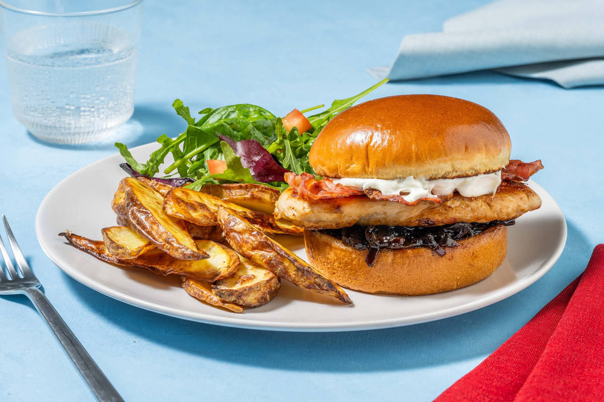 Classic Chicken and Bacon Burger