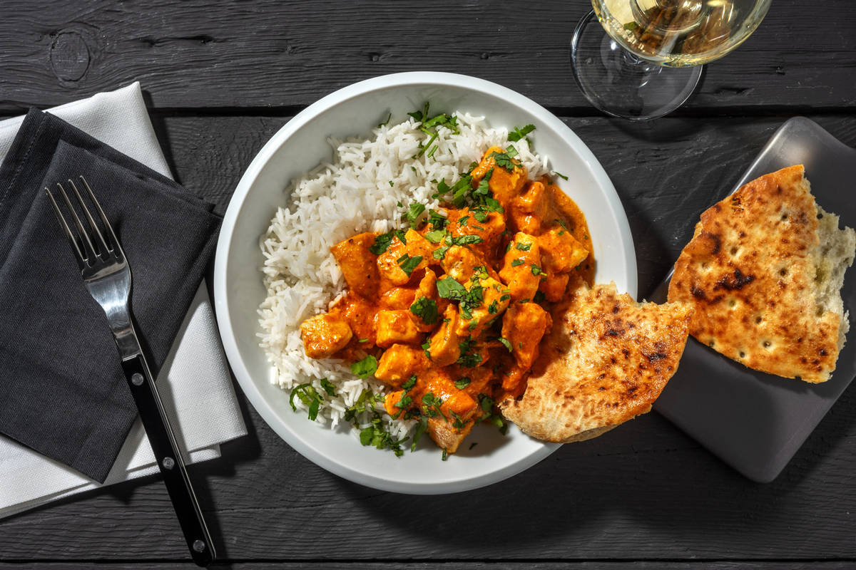 Ultimate Butter Chicken and Buttery Naan 