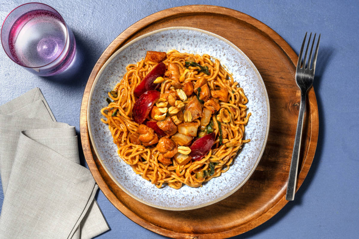 Chicken and Plum Stir-Fry