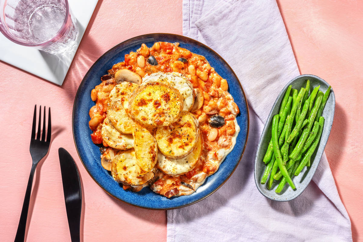 Italian Style Cannellini Bean Hotpot