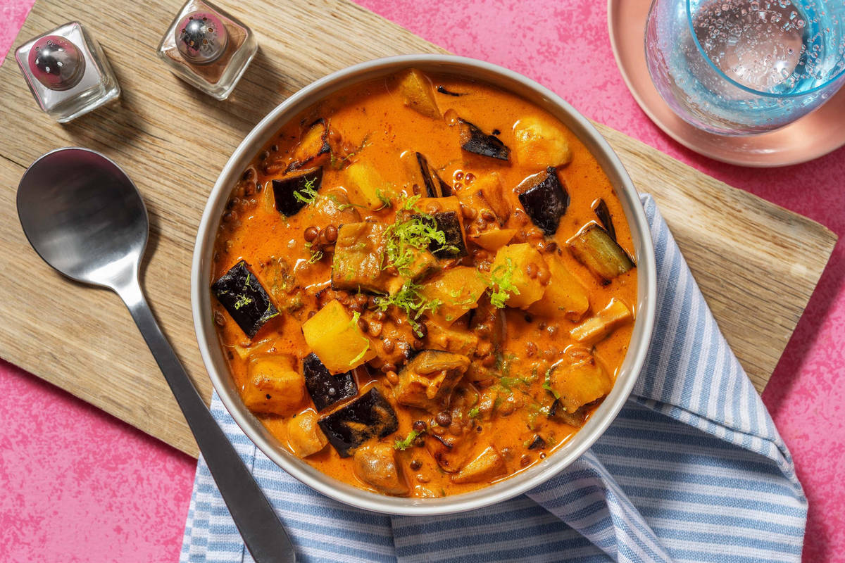 Creamy Aubergine Curry