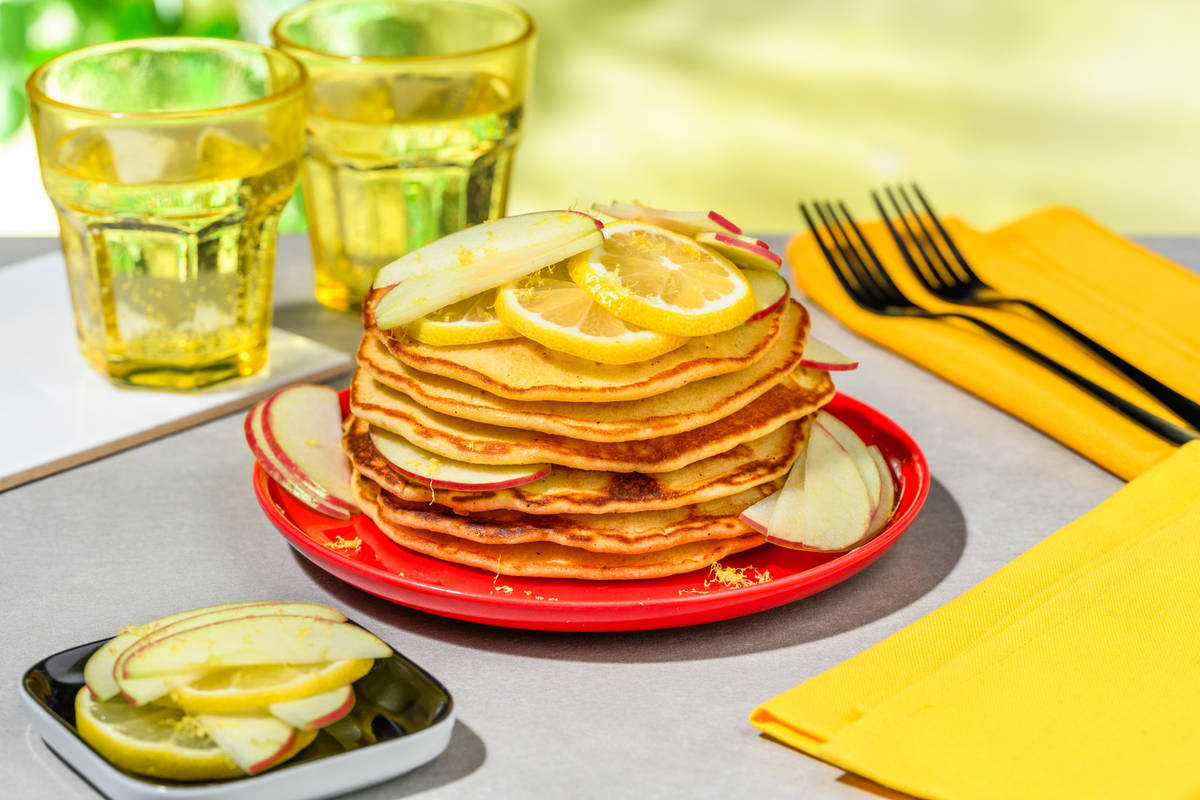 Pancakes citron pour champion de la Piston Cup