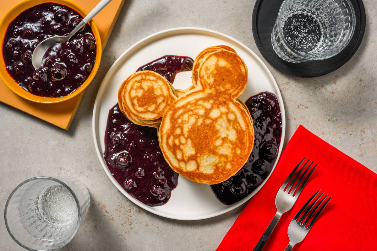 Pancakes Mickey enchantés en extra