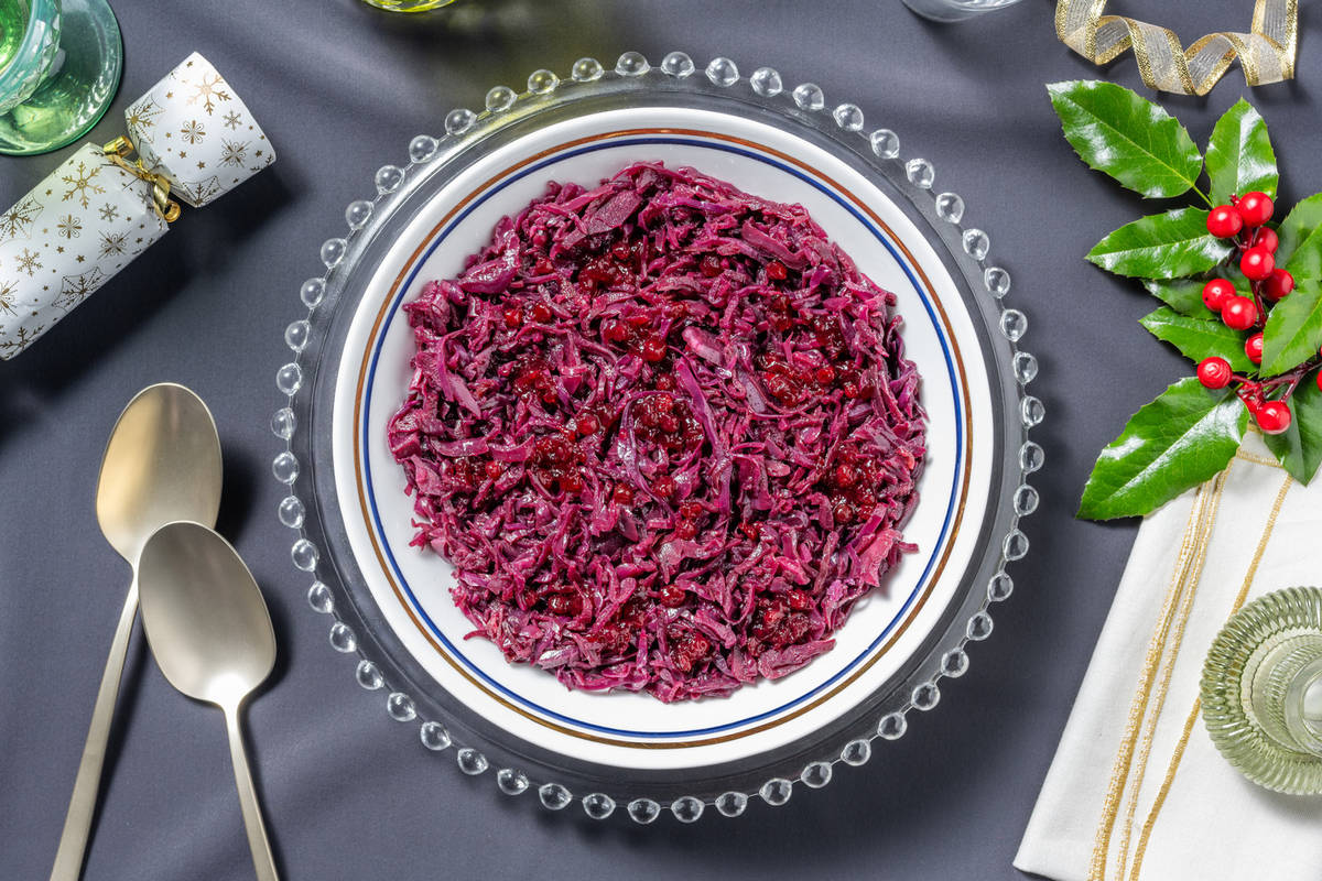 Slow Braised Red Cabbage