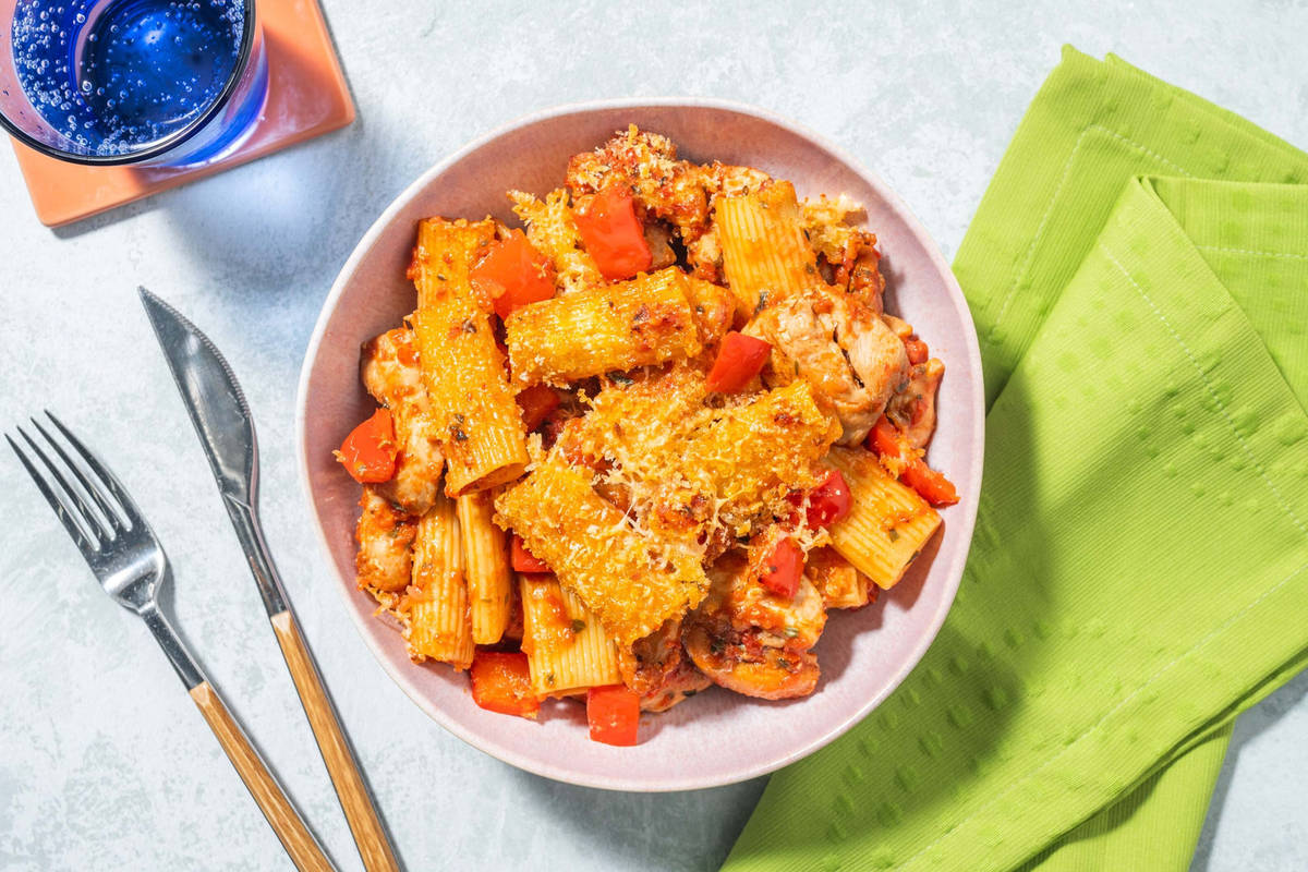 Chicken Rigatoni Al Forno