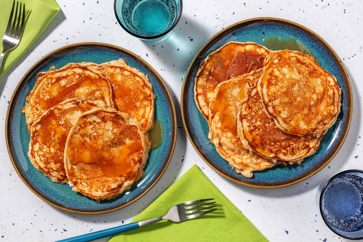 Amerikaanse pannenkoeken van gingerbread