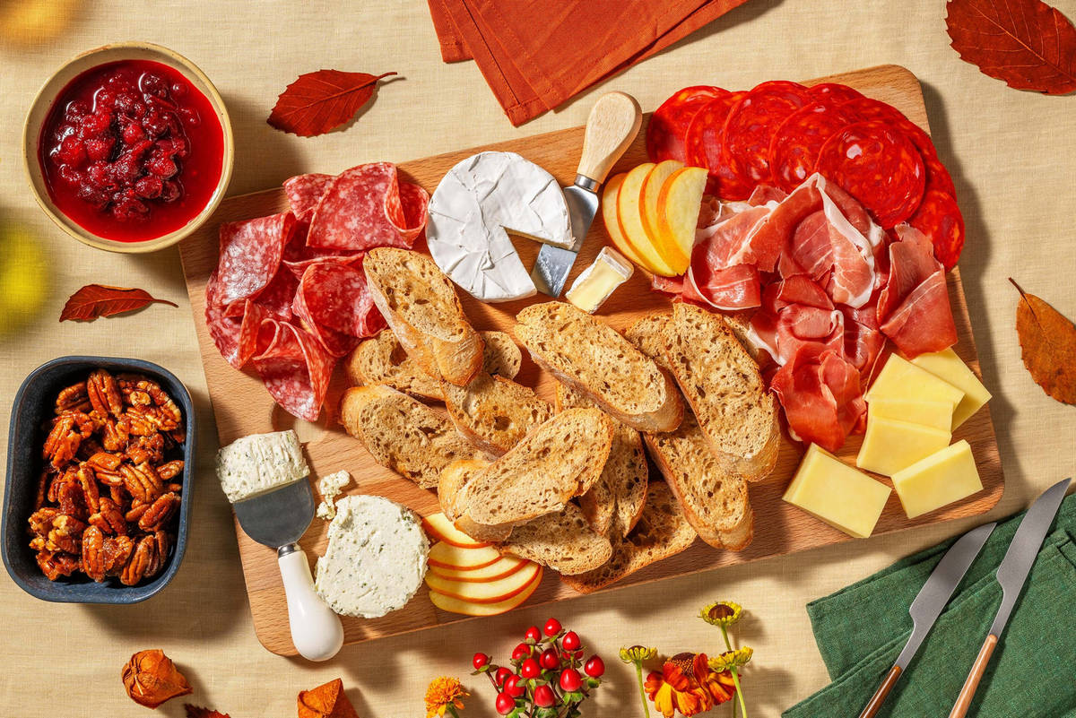 Plateau de charcuterie pour l’Action de grâce