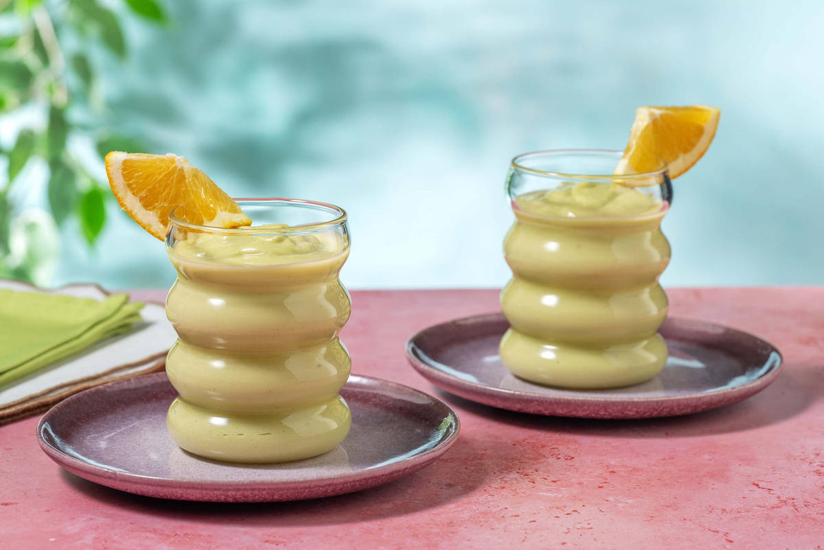 Smoothie avocat-mangue