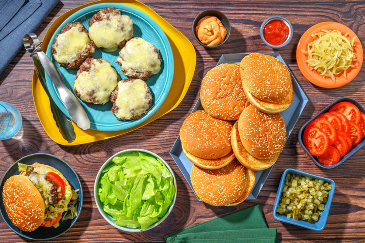 Vaderdagfeestje: bouw je eigen burger