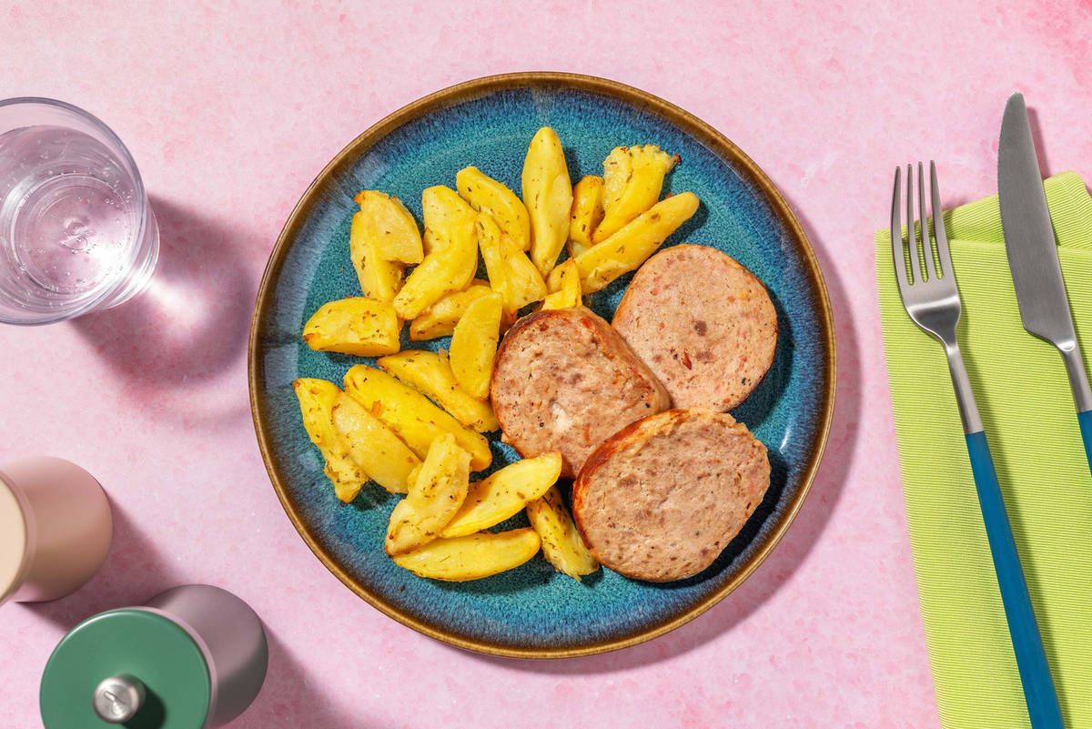 Polpettone di carne con patate