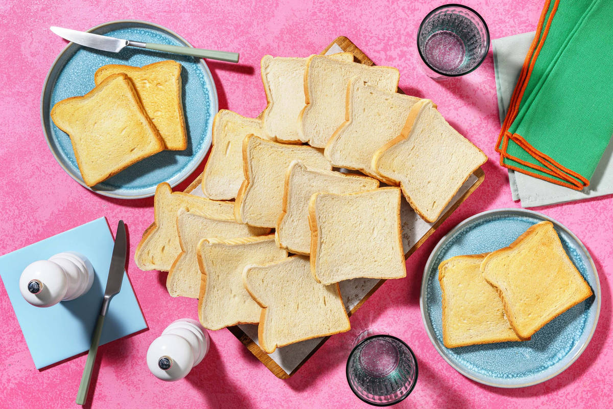 Pain de mie tranché