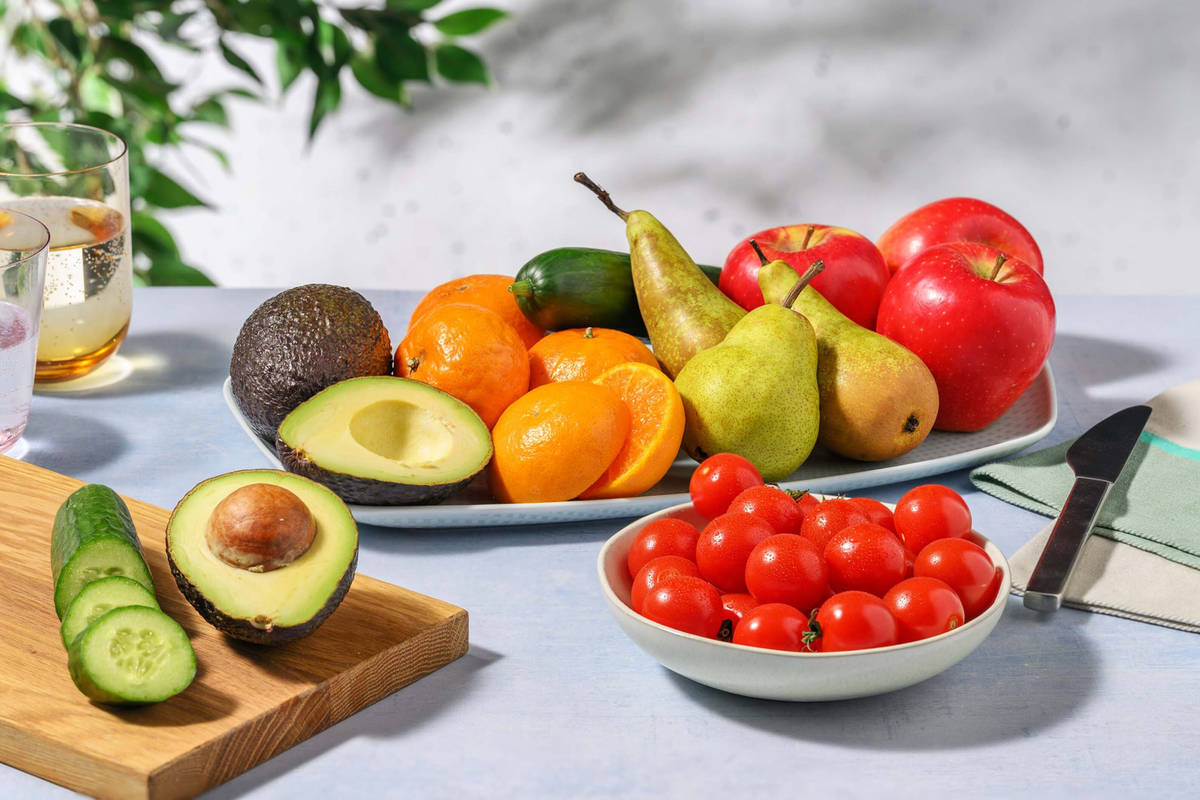 Fruit- en veggiesmix