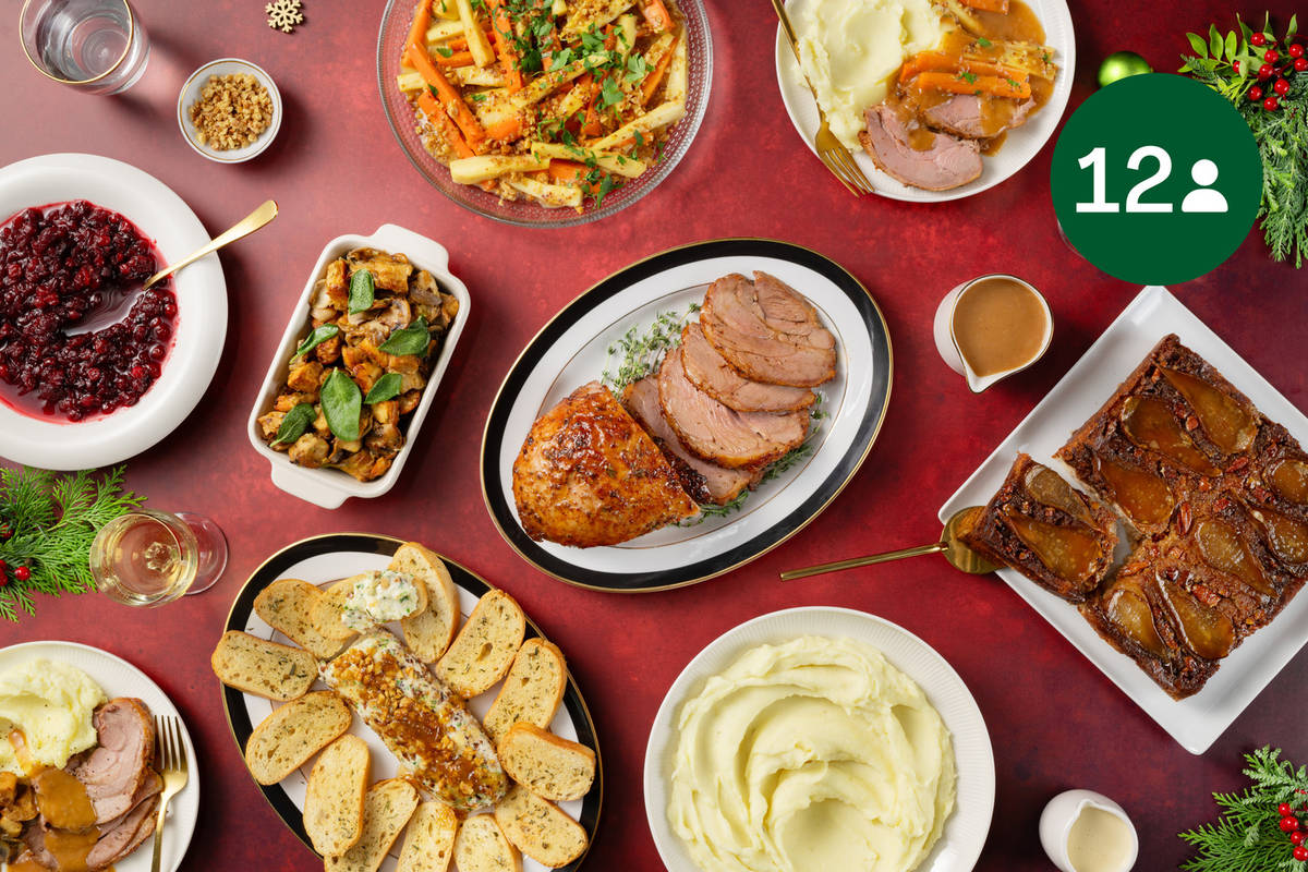 12 Person Holiday Turkey Dinner Bundle 