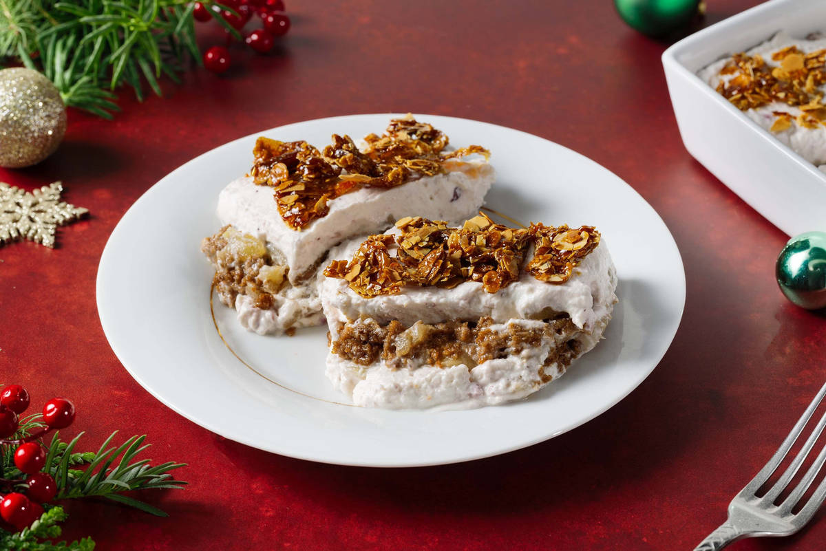 Wintertiramisu mit Birnen & Spekulatius