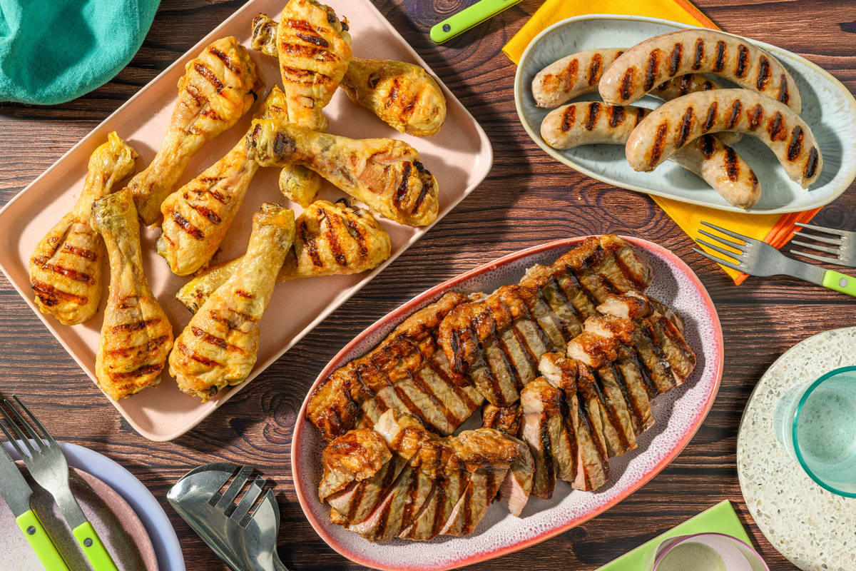 Assortiment de viandes à griller