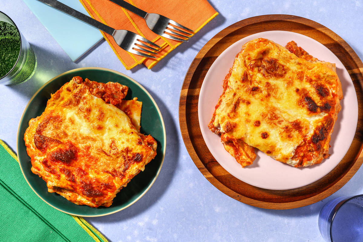 Lasagne à la bolognaise - format familial