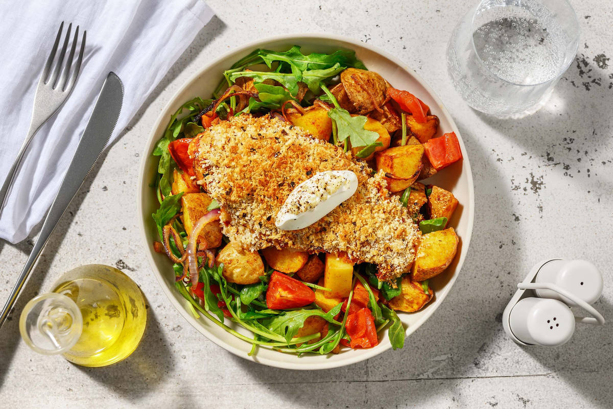 Medelhavsinspirerad calabresekolja