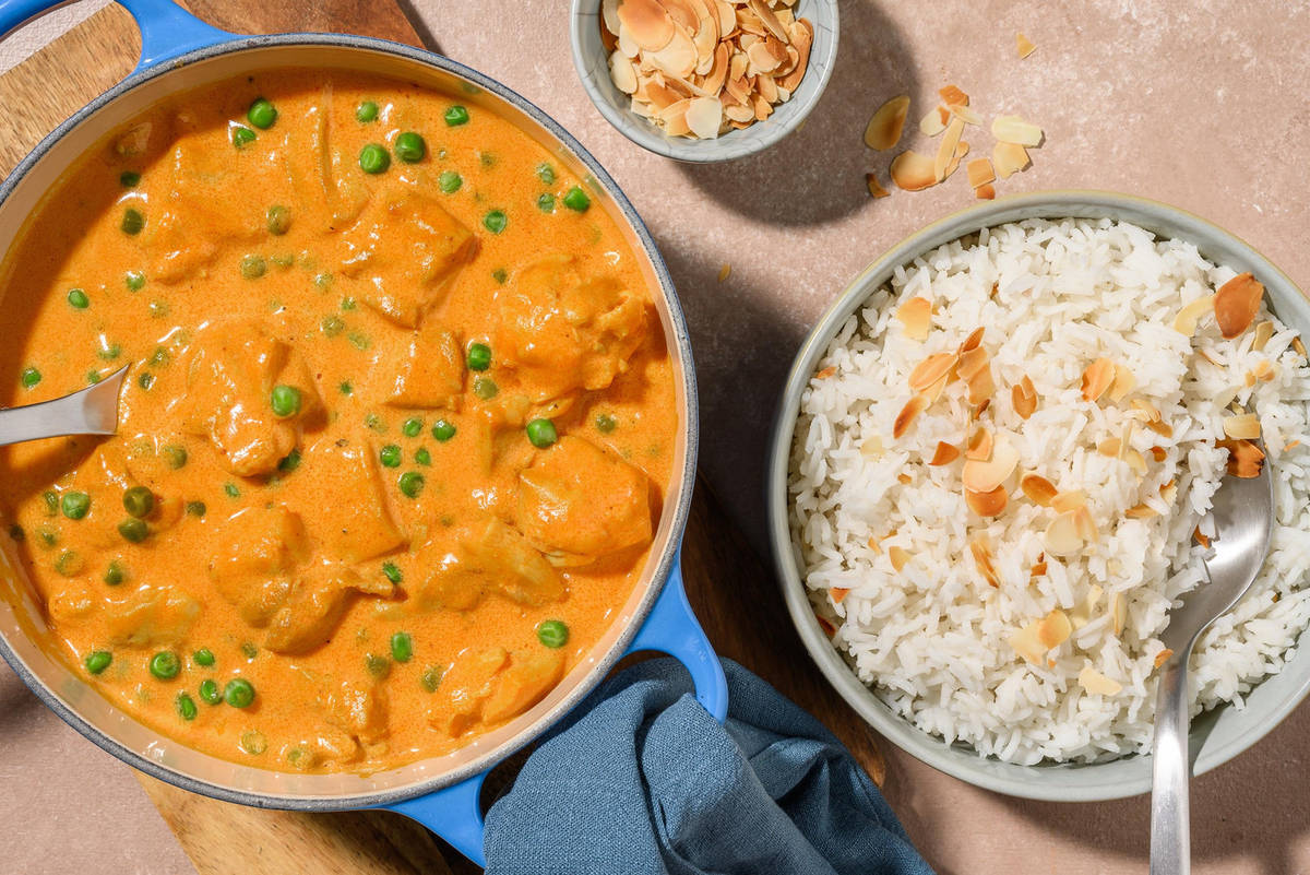 Family Favourite Butter Chicken and Basmati Rice