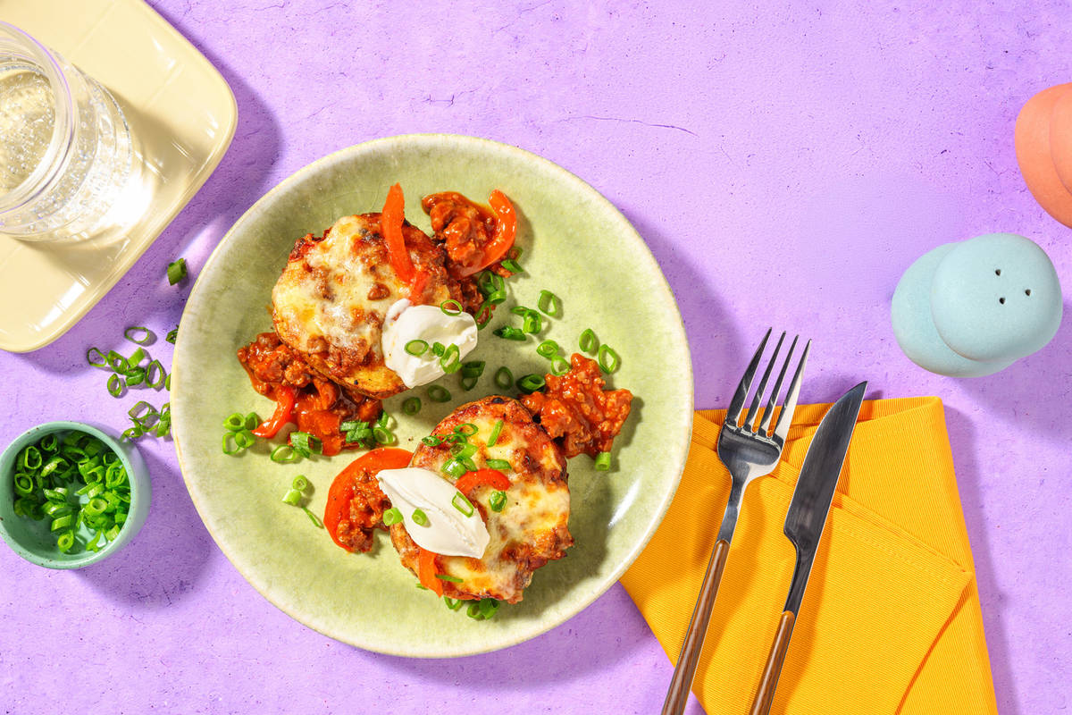 Loaded Baked Potato and Chipotle Pork