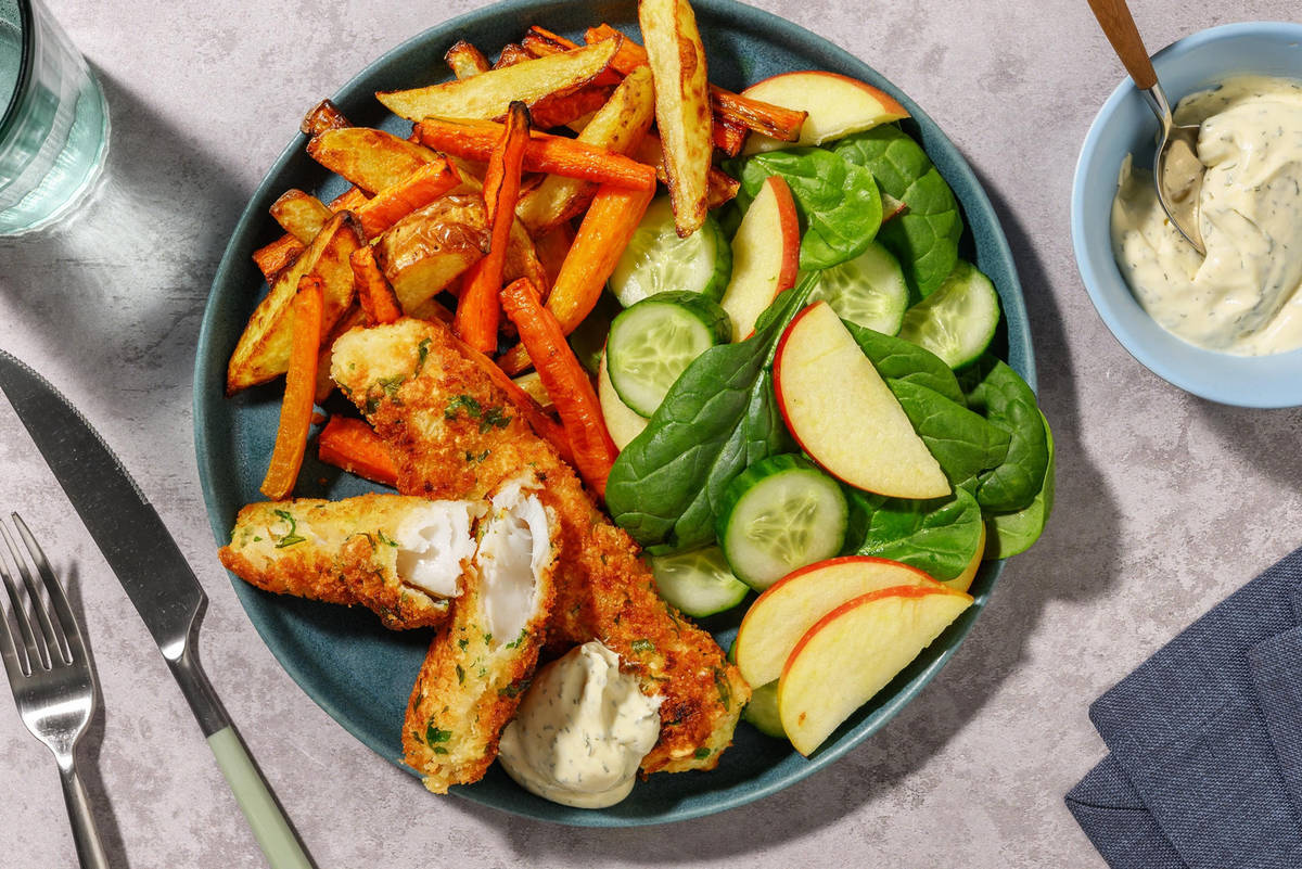 Urtepanerede fiskepinde