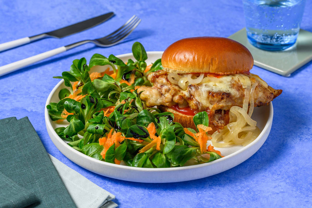 Burger di manzo e maiale alle spezie Tex-Mex