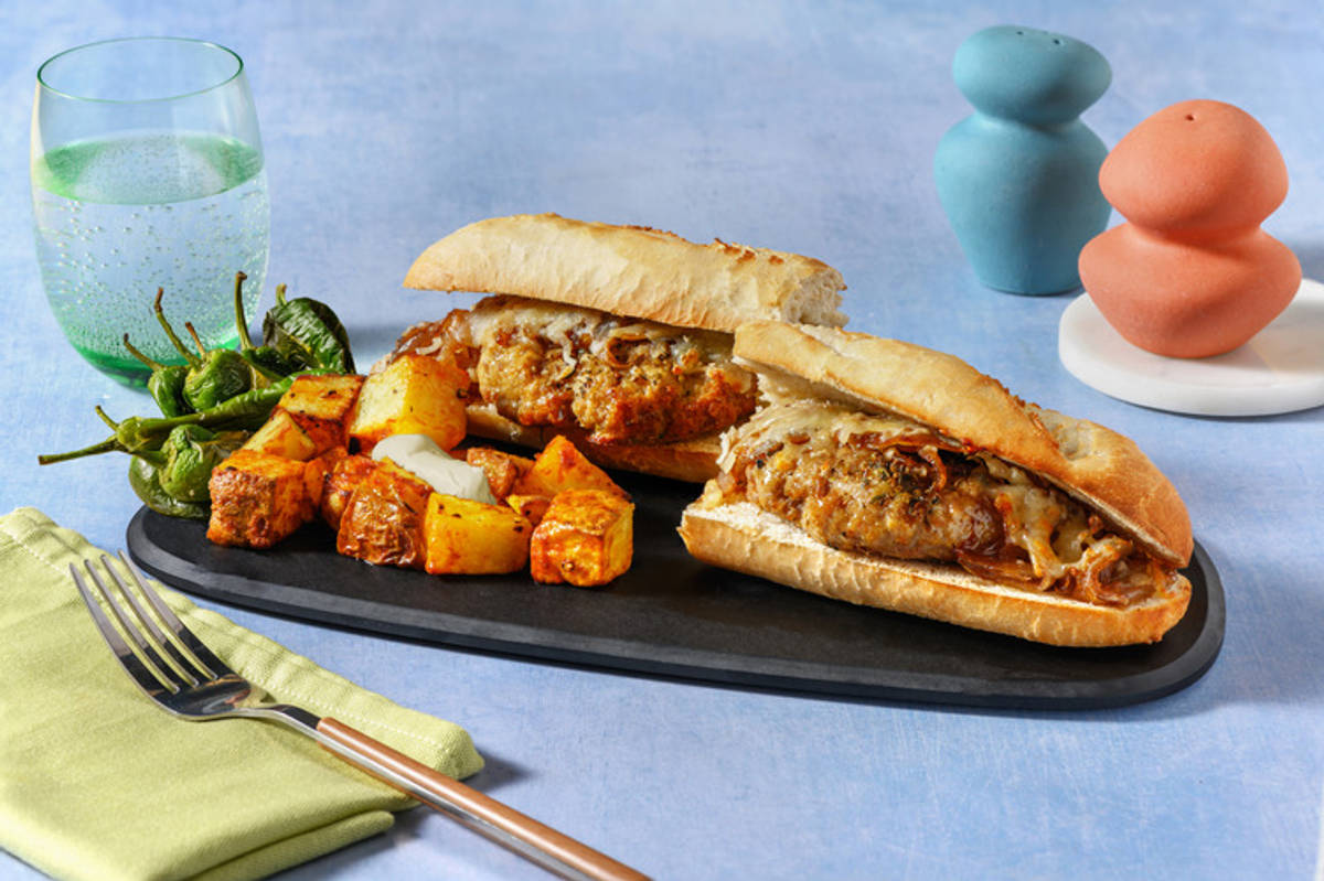 El "esmorzaret" valenciano: bocadillo de hamburguesa