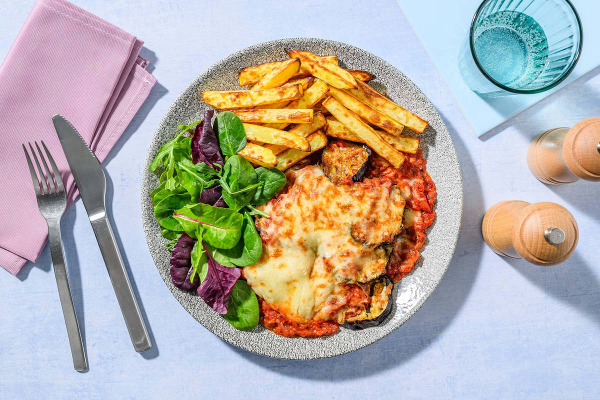 Italiensk aubergine parmigiana