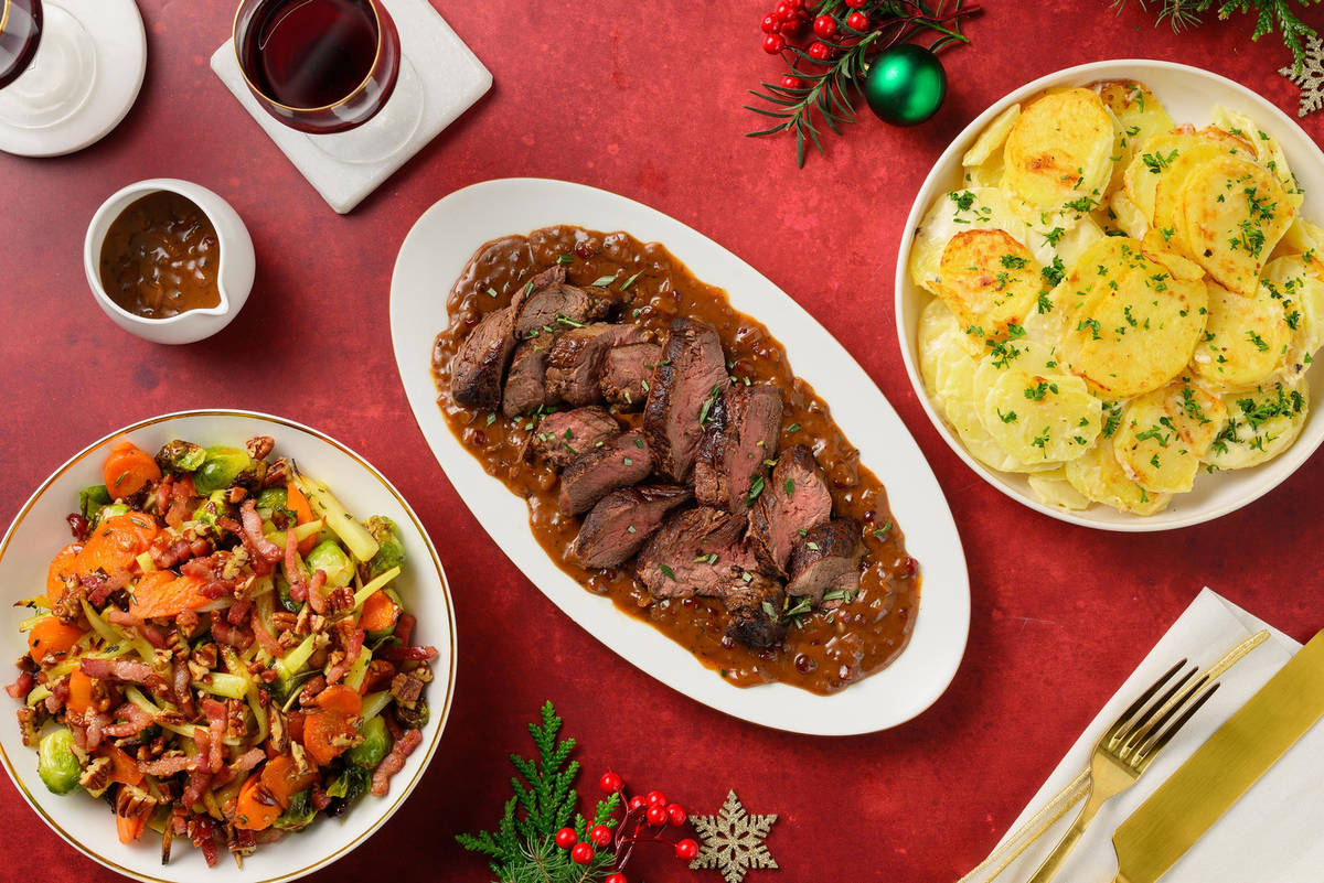 Entrecote met cranberry-kalfsjus 