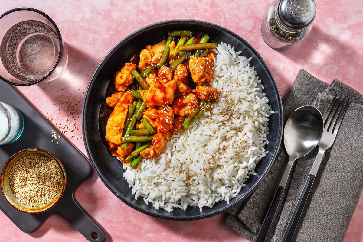 Teriyaki Sambal Chicken Breast