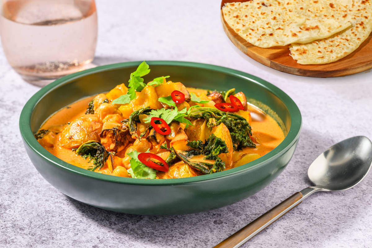 Chermoula Chickpea & Pumpkin Soup