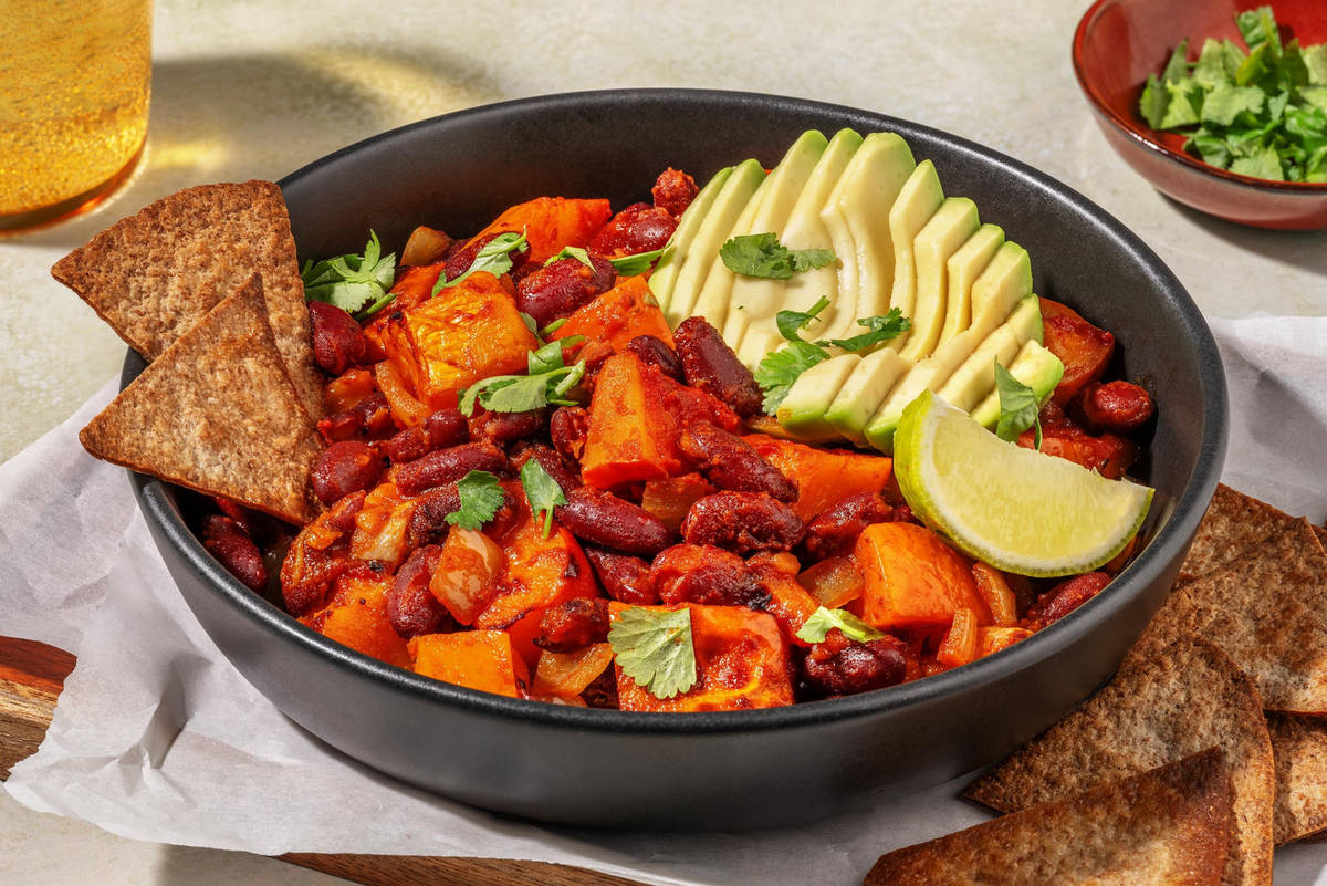 'Calabaza y frijoles' - stufato di zucca, carne e fagioli