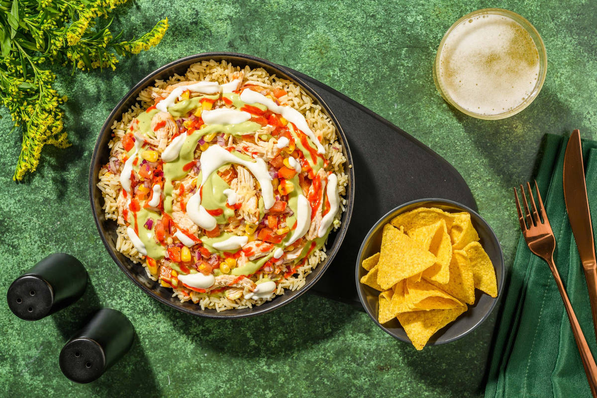 Mexicansk kyllingebowl