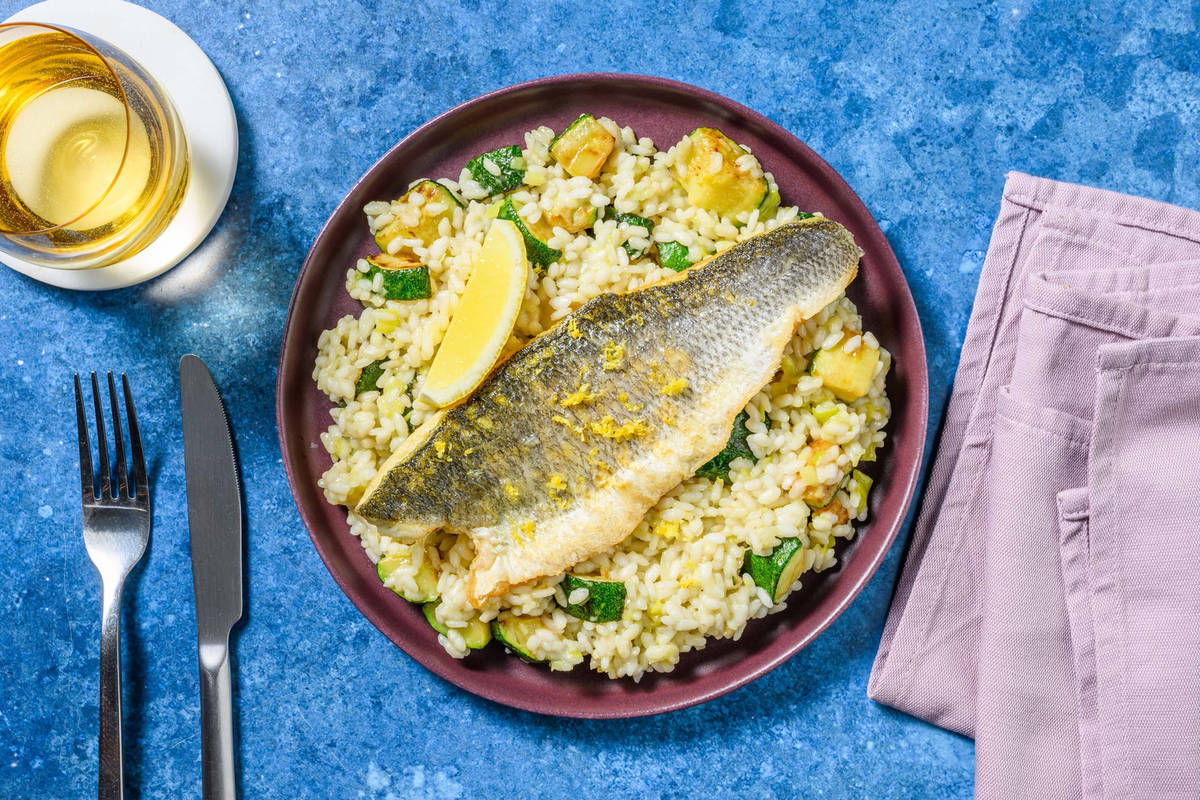 Pan-Fried Sea Bass