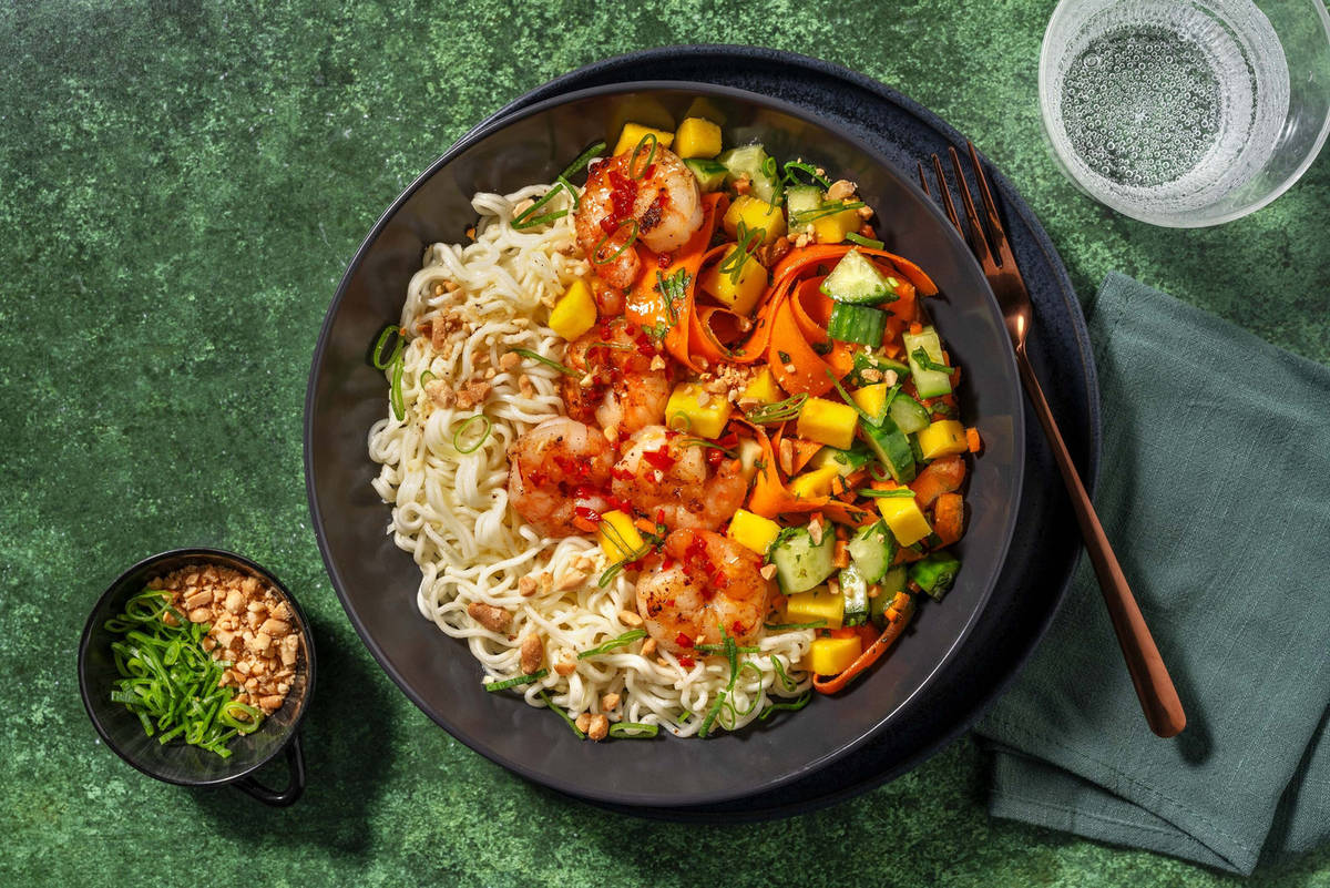 Vietnamesisk räkbowl