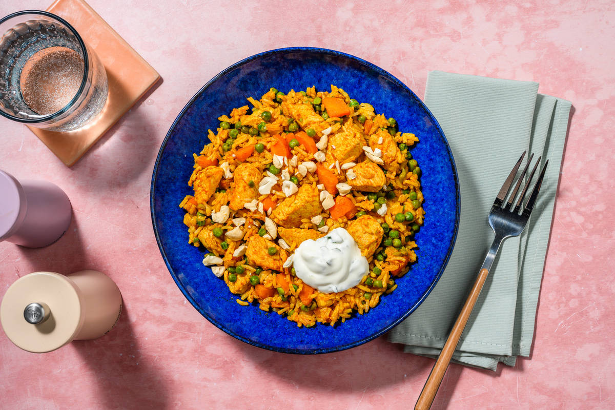 One-pot Curried Chicken Rice
