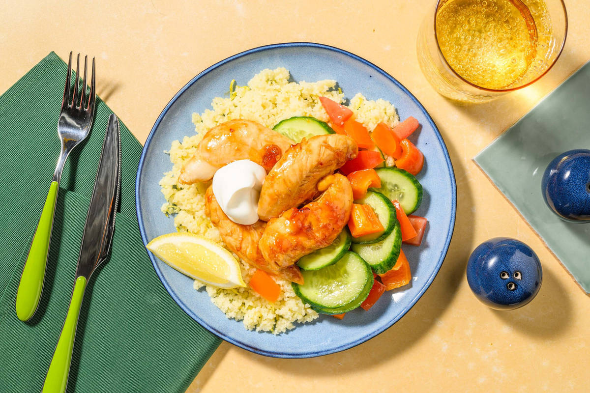 Moroccan Apricot Chicken Tenders