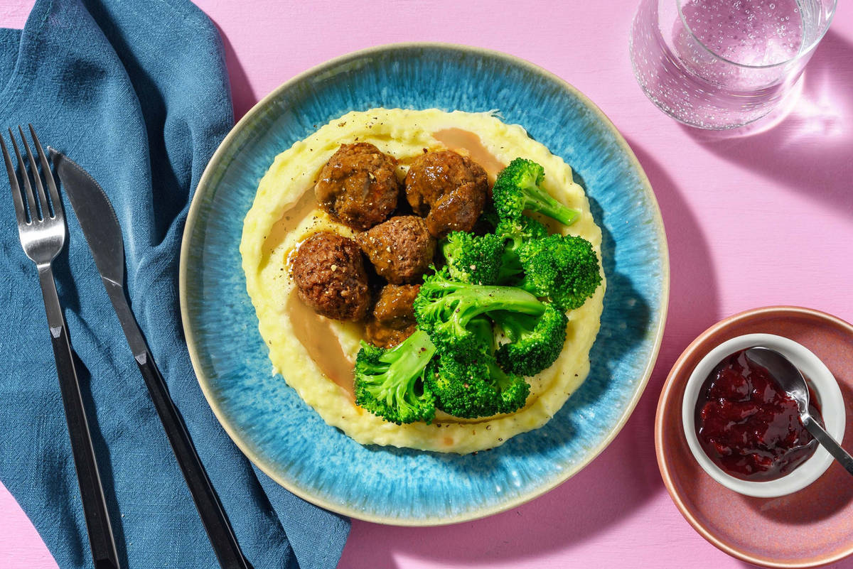 Swedish-Style Turkey Meatballs