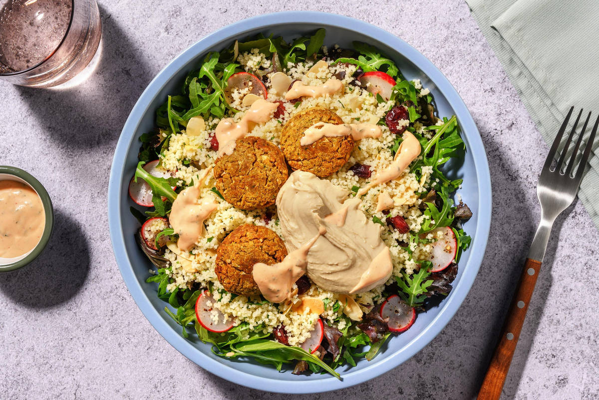 Falafel and Jewelled Rice