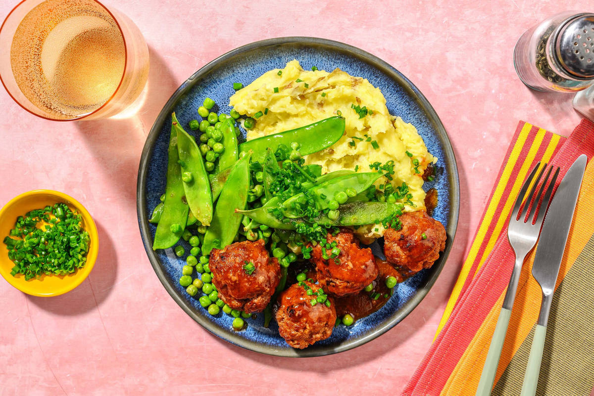 Boulettes de dinde BBQ