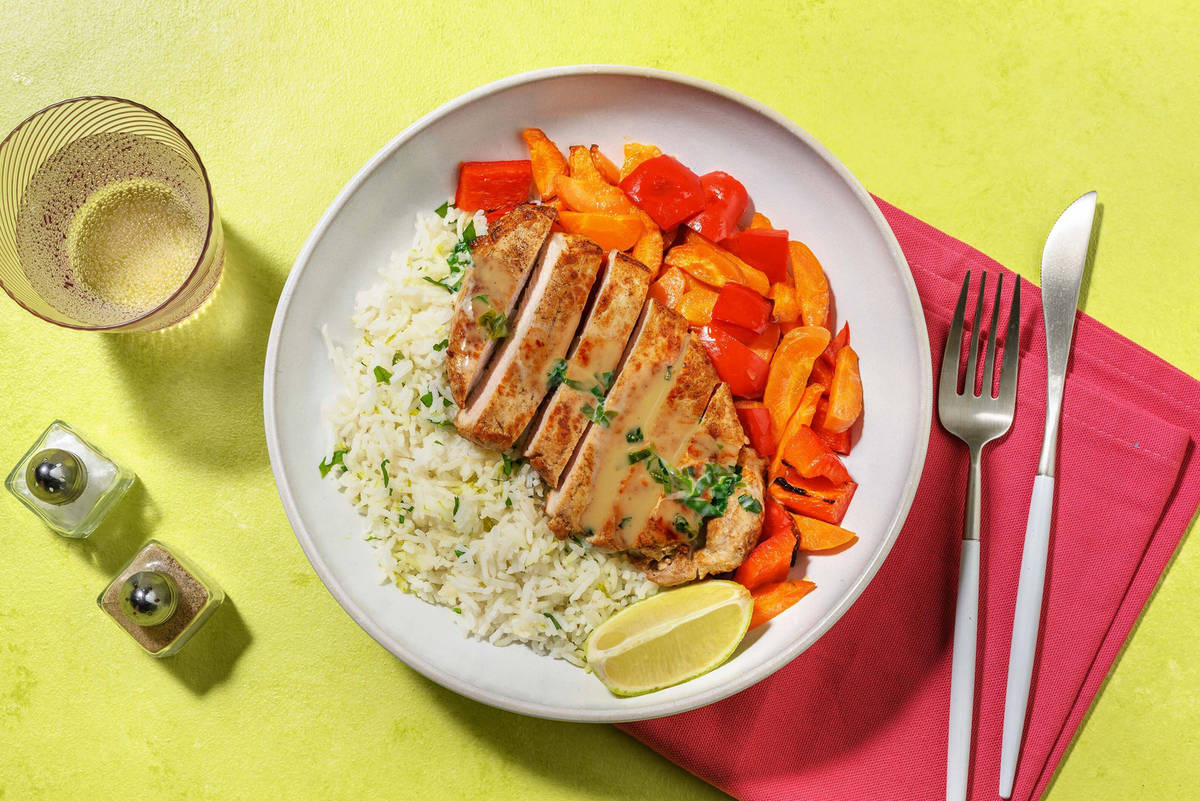 Lemon-Pepper Double Pork Chops