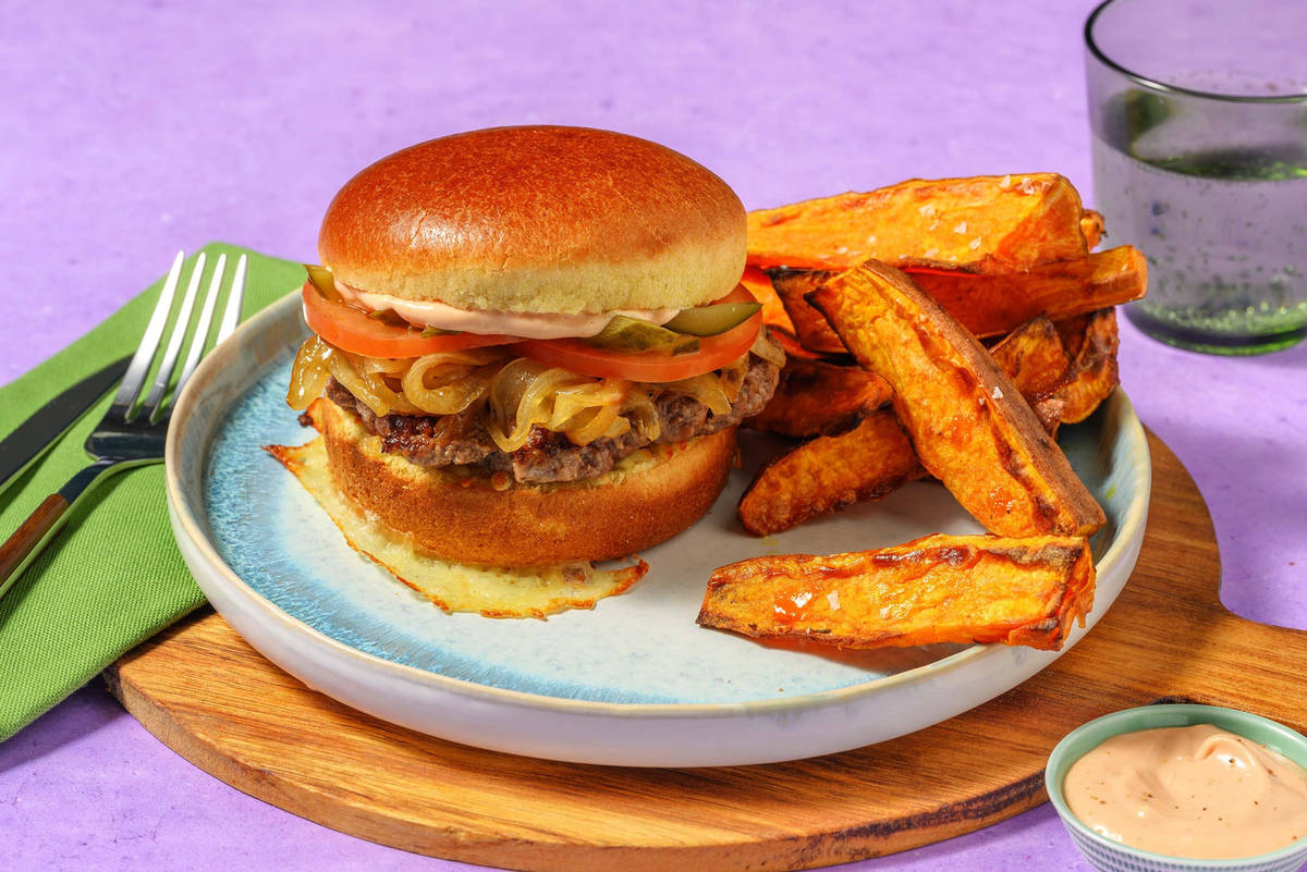 Beyond Meat® Smash Burgers