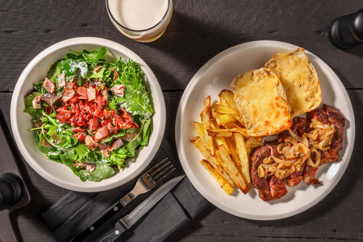 Striploin Steak au Poivre