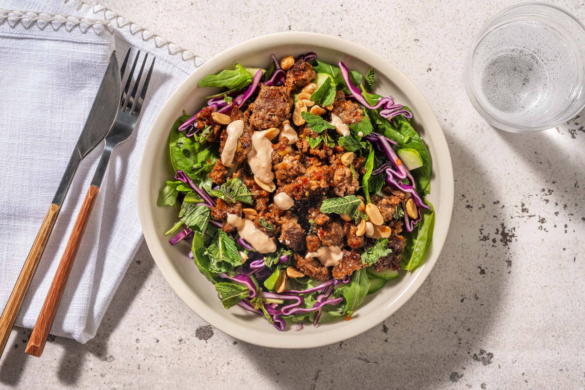 Carb Smart Thai-Style Turkey Salad