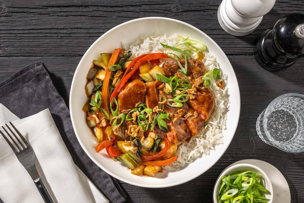 Quick Ginger and Double Steak Stir-Fry