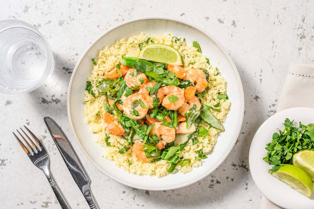 Smart Veggie-Loaded Tofu Green Curry