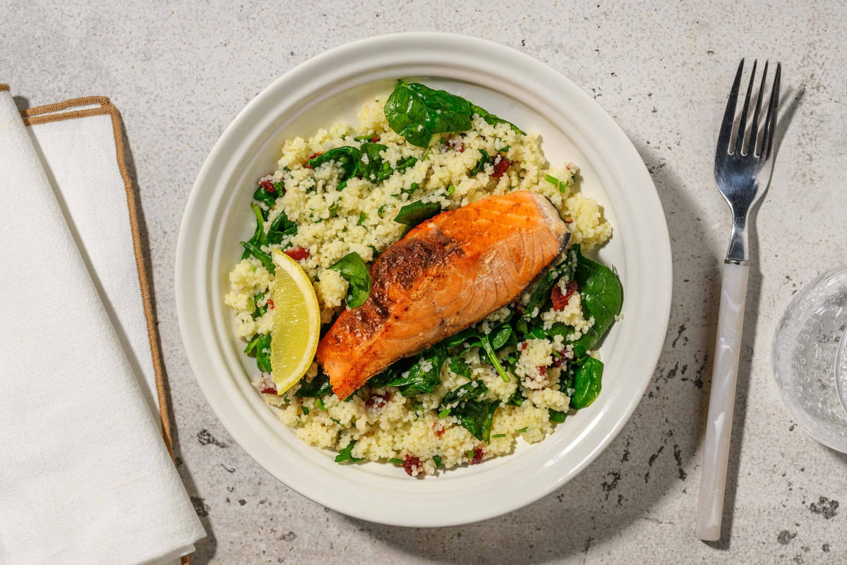 Cal Smart Harissa-Spiced Shrimp