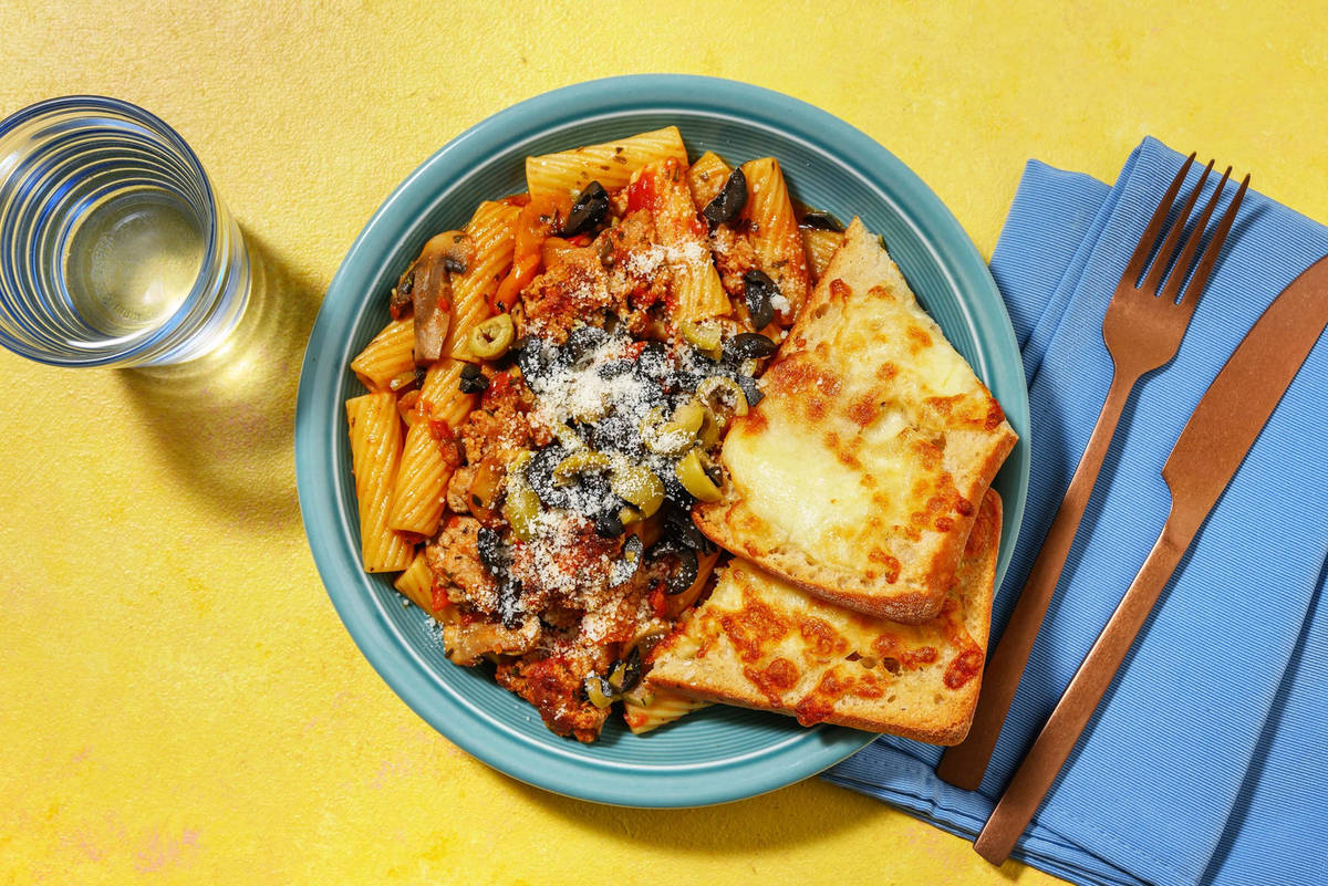 Antipasto-Inspired Pasta